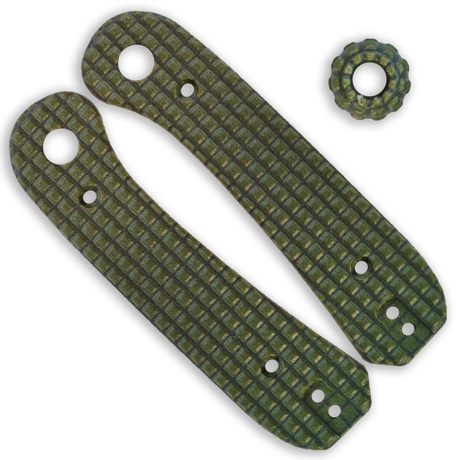 Lander 1 Knife Scales - Frag OD Green