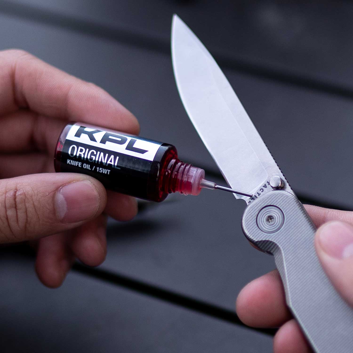 Knife Maintenance Kit by KPL – Knife Pivot Lube